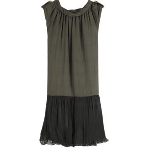 Marc Jacobs Olive and Black Dress